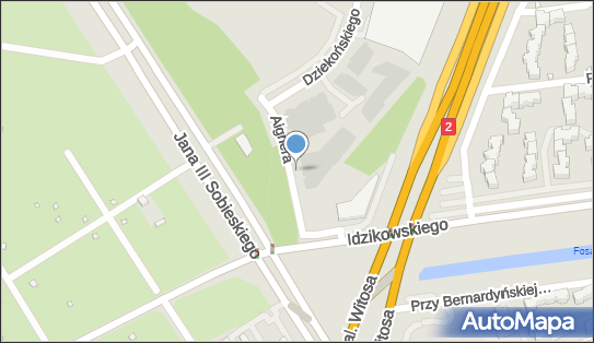 Paczkomat InPost WAW261M, Aignera 4, Warszawa 00-710