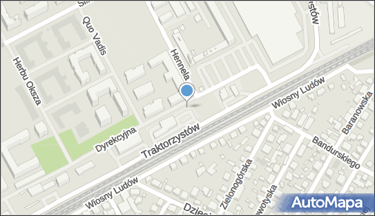 Paczkomat InPost WAW271M, Traktorzystów 12, Warszawa 02-495