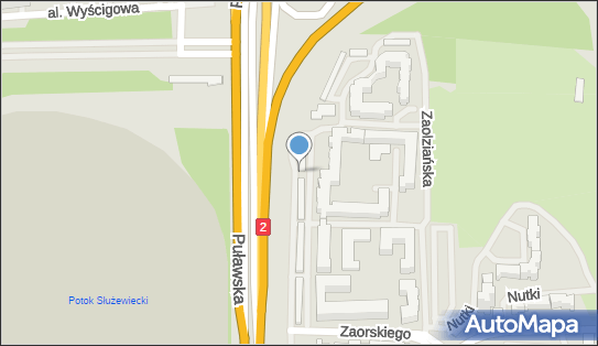 Paczkomat InPost WAW276M, Zawadowskiego 5, Warszawa 02-781