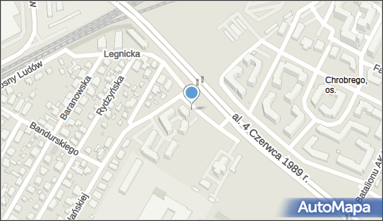 Paczkomat InPost WAW27BAPP, Poczty Gdańskiej 11, Warszawa 02-495