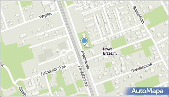 Paczkomat InPost WAW31APP, Piwoniowa 20, Warszawa 03-074
