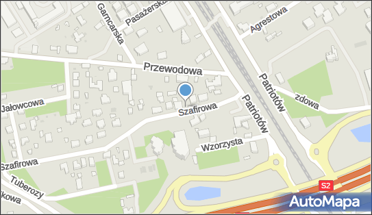 Paczkomat InPost WAW31B, Szafirowa 61, Warszawa 04-954