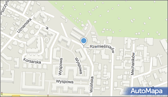 Paczkomat InPost WAW32BAPP, Wolińska 16, Warszawa 03-699