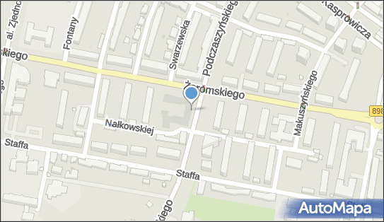 Paczkomat InPost WAW32HP, Stefana Żeromskiego 17, Warszawa 01-882