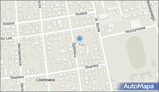 Paczkomat InPost WAW349M, MIchała Spisaka 28, Warszawa 02-495