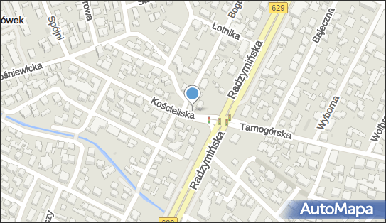 Paczkomat InPost WAW34N, Kościeliska 2, Warszawa 03-614