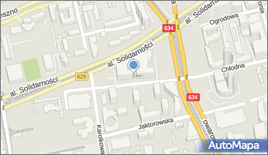 Paczkomat InPost WAW35N, Solidarności 173, Warszawa 01-196