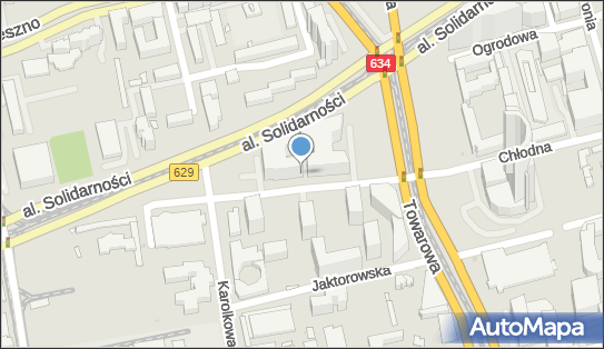 Paczkomat InPost WAW35N, Solidarności 173, Warszawa 01-196