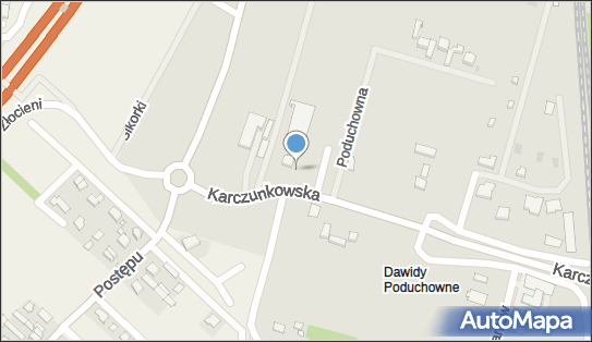 Paczkomat InPost WAW36BAPP, Karczunkowska 170, Warszawa 02-871