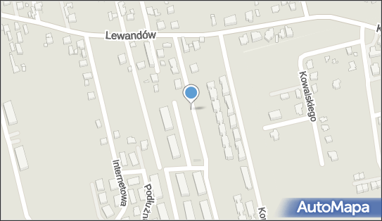 Paczkomat InPost WAW36N, Lewandów 48, Warszawa 03-299