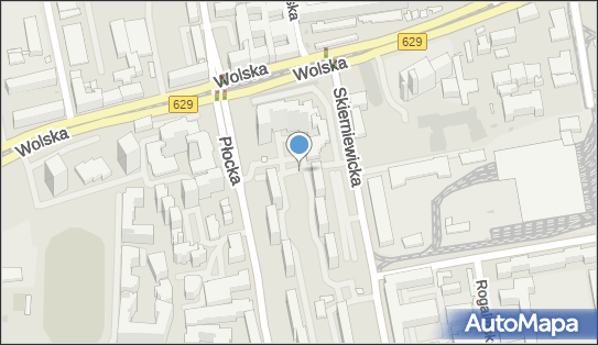 Paczkomat InPost WAW377M, Skierniewicka 19, Warszawa 01-230