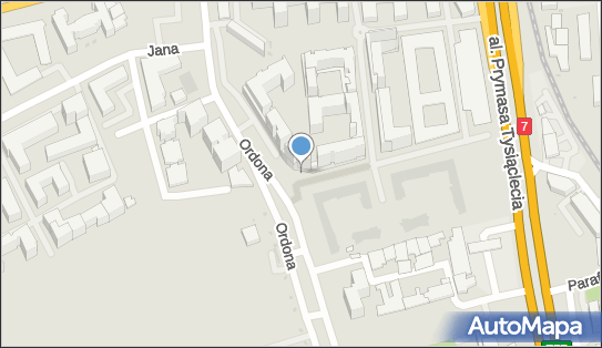 Paczkomat InPost WAW380M, Kasprzaka 31B, Warszawa 01-234