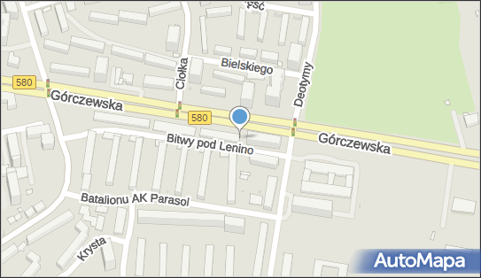 Paczkomat InPost WAW384M, Górczewska 93, Warszawa 01-401