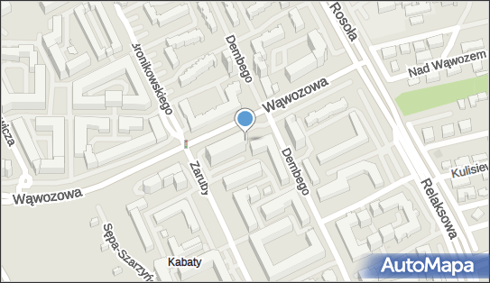Paczkomat InPost WAW38H, Wąwozowa 9, Warszawa 02-796
