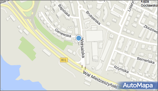 Paczkomat InPost WAW39APP, Wersalska 5, Warszawa 03-955