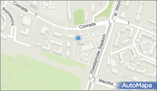 Paczkomat InPost WAW39M, Josepha Conrada 1, Warszawa 01-922