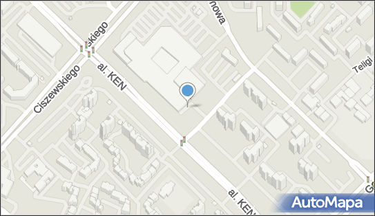 Paczkomat InPost WAW39N, Ciszewskiego 15, Warszawa 02-777