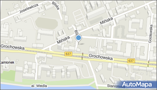 Paczkomat InPost WAW414M, Grochowska 332, Warszawa 03-838