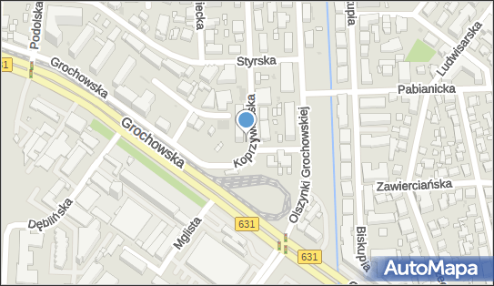 Paczkomat InPost WAW41BAPP, Koprzywiańska 3, Warszawa 04-285