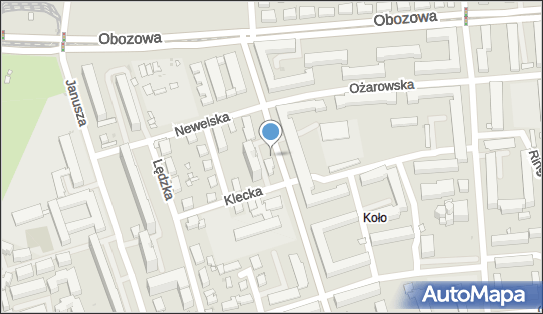 Paczkomat InPost WAW428M, Ciołka 29A, Warszawa 01-445