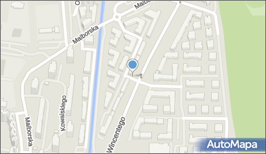 Paczkomat InPost WAW432M, św. Wincentego 99, Warszawa 03-291