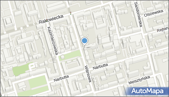 Paczkomat InPost WAW43H, Wiśniowa 40, Warszawa 02-541
