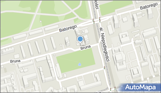 Paczkomat InPost WAW473M, Giordana Bruna 4, Warszawa 02-594