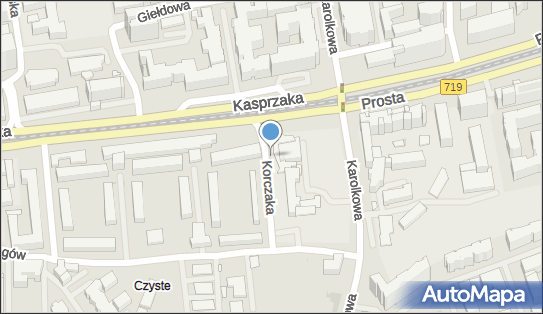 Paczkomat InPost WAW491M, Kasprzaka 1/3, Warszawa 01-211