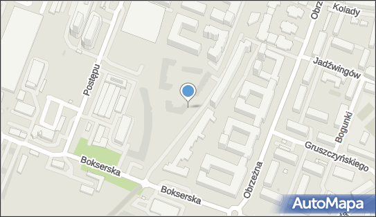 Paczkomat InPost WAW50H, Bokserska 54, Warszawa 02-682