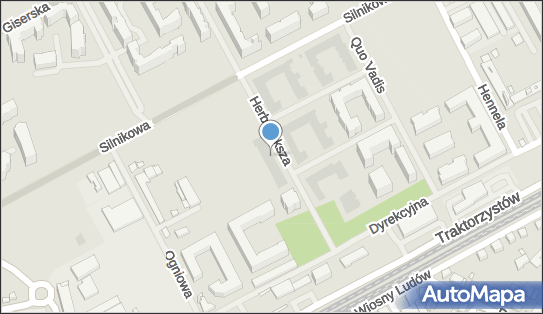 Paczkomat InPost WAW52H, Herbu Oksza 3, Warszawa 02-495