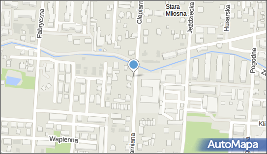 Paczkomat InPost WAW530M, , Cieplarniana 28, Warszawa 05-077