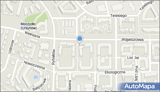 Paczkomat InPost WAW53A, Wąwozowa 31, Warszawa 02-798