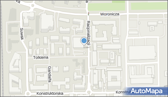 Paczkomat InPost WAW589M, Racjonalizacji 5, Warszawa 02-673