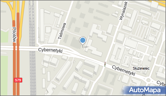 Paczkomat InPost WAW63N, Cybernetyki 10, Warszawa 02-677