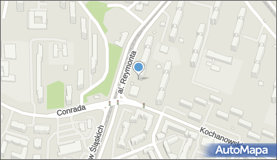 Paczkomat InPost WAW640M, Aleja Władysława Reymonta 8, Warszawa 01-842