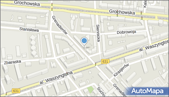 Paczkomat InPost WAW64H, Grenadierów 44, Warszawa 04-007