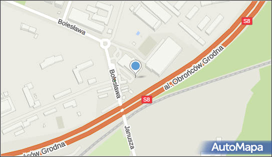 Paczkomat InPost WAW64M, Księcia Bolesława 1A, Warszawa 01-494