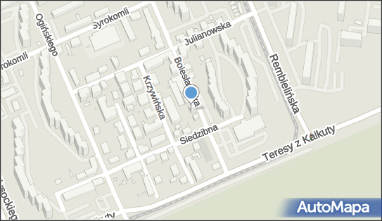 Paczkomat InPost WAW650M, Bolesławicka 9, Warszawa 03-352