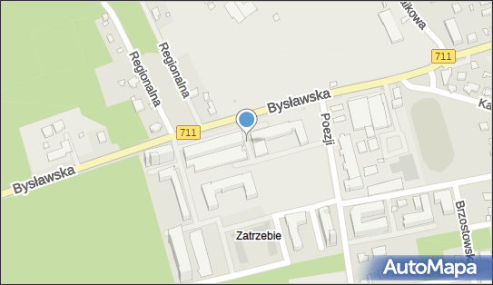 Paczkomat InPost WAW651M, Bysławska 84, Warszawa 04-993