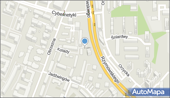 Paczkomat InPost WAW685M, Wincentego Rzymowskiego 45, Warszawa 02-697