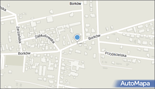 Paczkomat InPost WAW700M, Borków 40, Warszawa 04-786