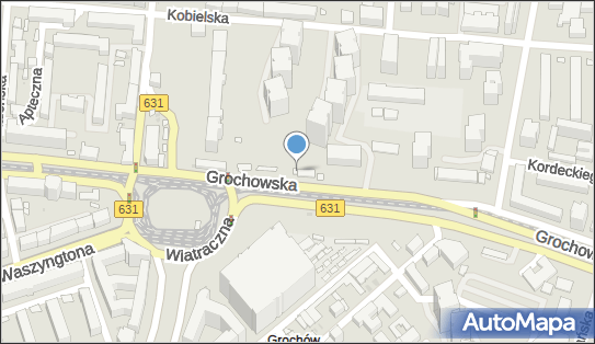 Paczkomat InPost WAW701M, Grochowska 204, Warszawa 04-357