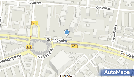 Paczkomat InPost WAW701M, Grochowska 204, Warszawa 04-357