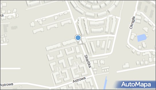 Paczkomat InPost WAW704M, Skarbka z Gór 27C, Warszawa 03-287