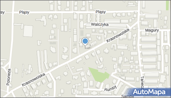 Paczkomat InPost WAW718M, Krasnowolska 18G, Warszawa 02-849