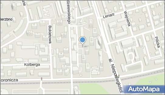 Paczkomat InPost WAW727M, Aleja Niepodległości 71A, Warszawa 02-626