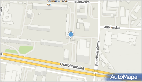 Paczkomat InPost WAW728M, Łukowska 3, Warszawa 04-113