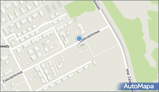 Paczkomat InPost WAW759M, Zaściankowa 1, Warszawa 02-988