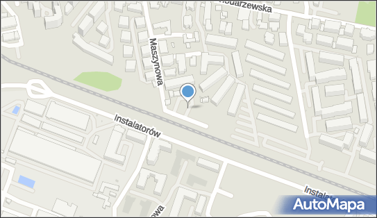 Paczkomat InPost WAW790M, Mikołaja Drygały 3, Warszawa 02-391