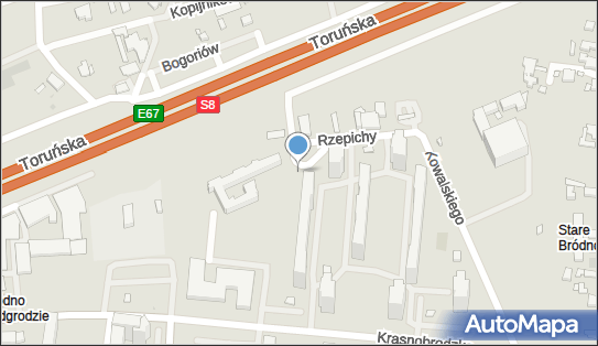 Paczkomat InPost WAW791M, Krasnobrodzka 13, Warszawa 03-214